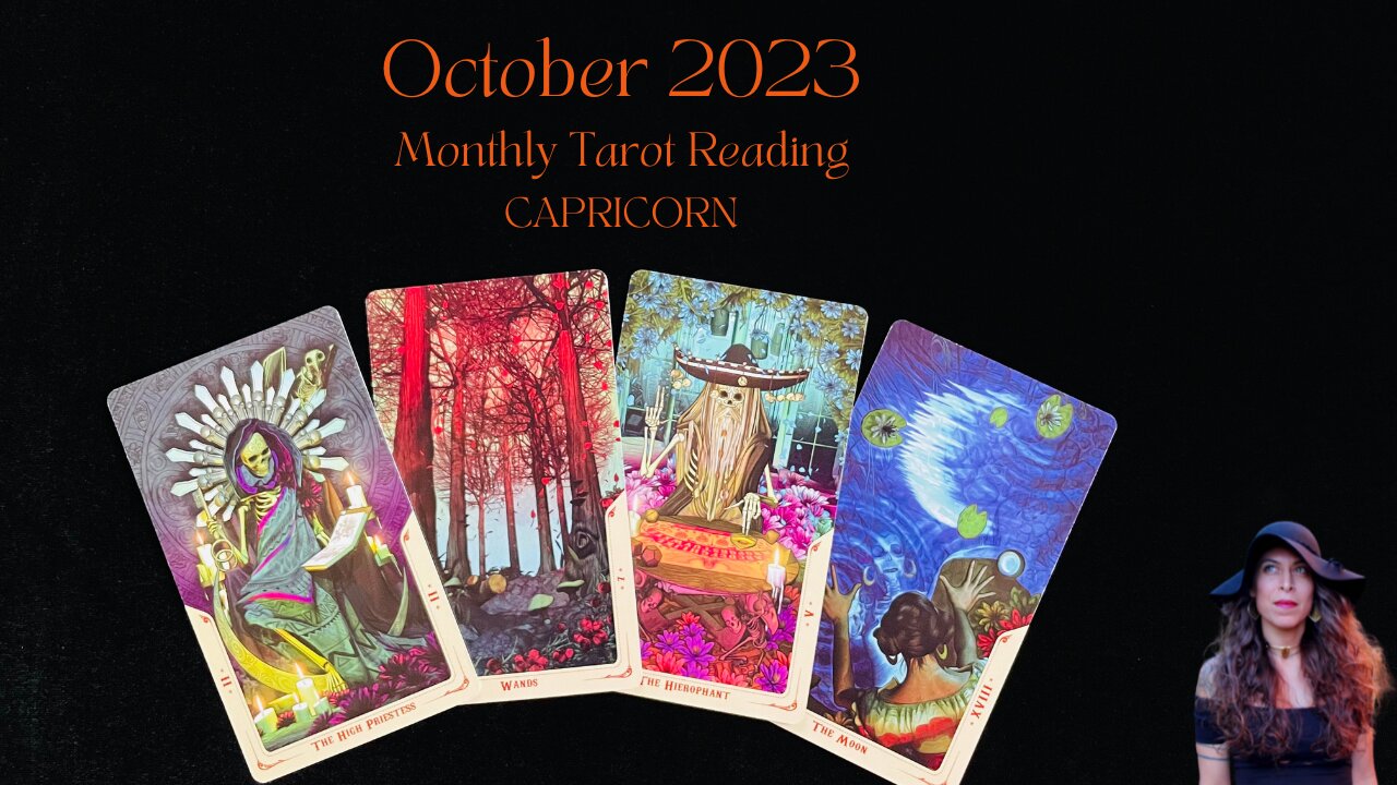 CAPRICORN | October 2023 | MONTHLY TAROT READING | Sun/Rising Sign