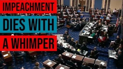 The Impeachment Saga is Over