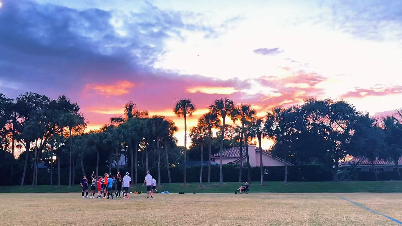 Soccer practice