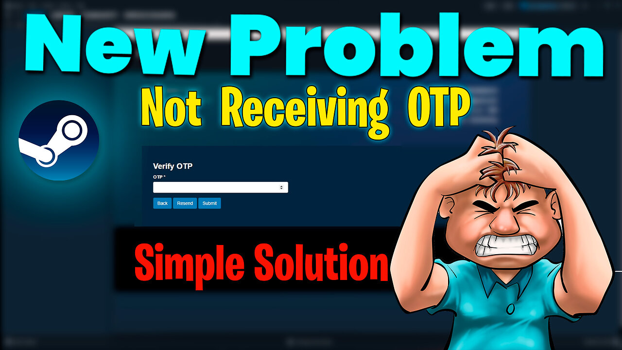 Not receiving OTP to buy Game on STEAM | Simple Solution |