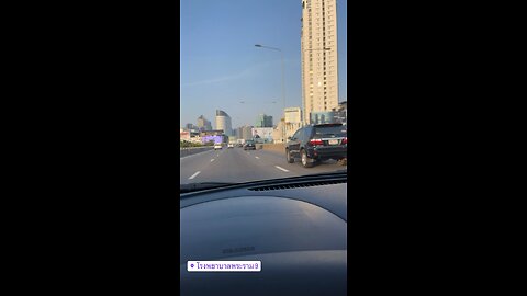 Driving Through Bangkok