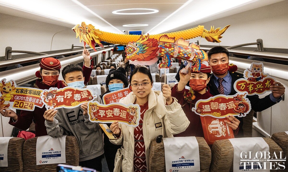 China braces for Spring Festival travel rush with record 9 billion passenger trips expected