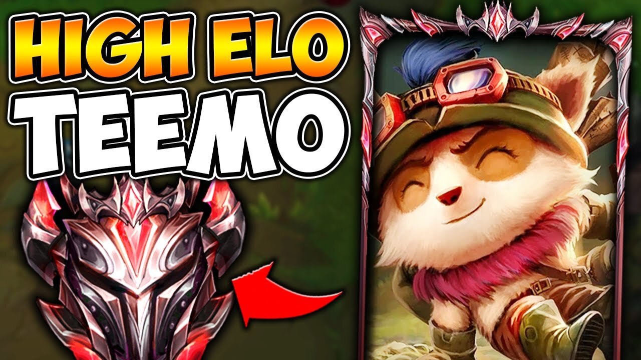 I BROUGHT MY TEEMO MID INTO HIGH ELO AND IT'S OP! (MY NEW MAIN)