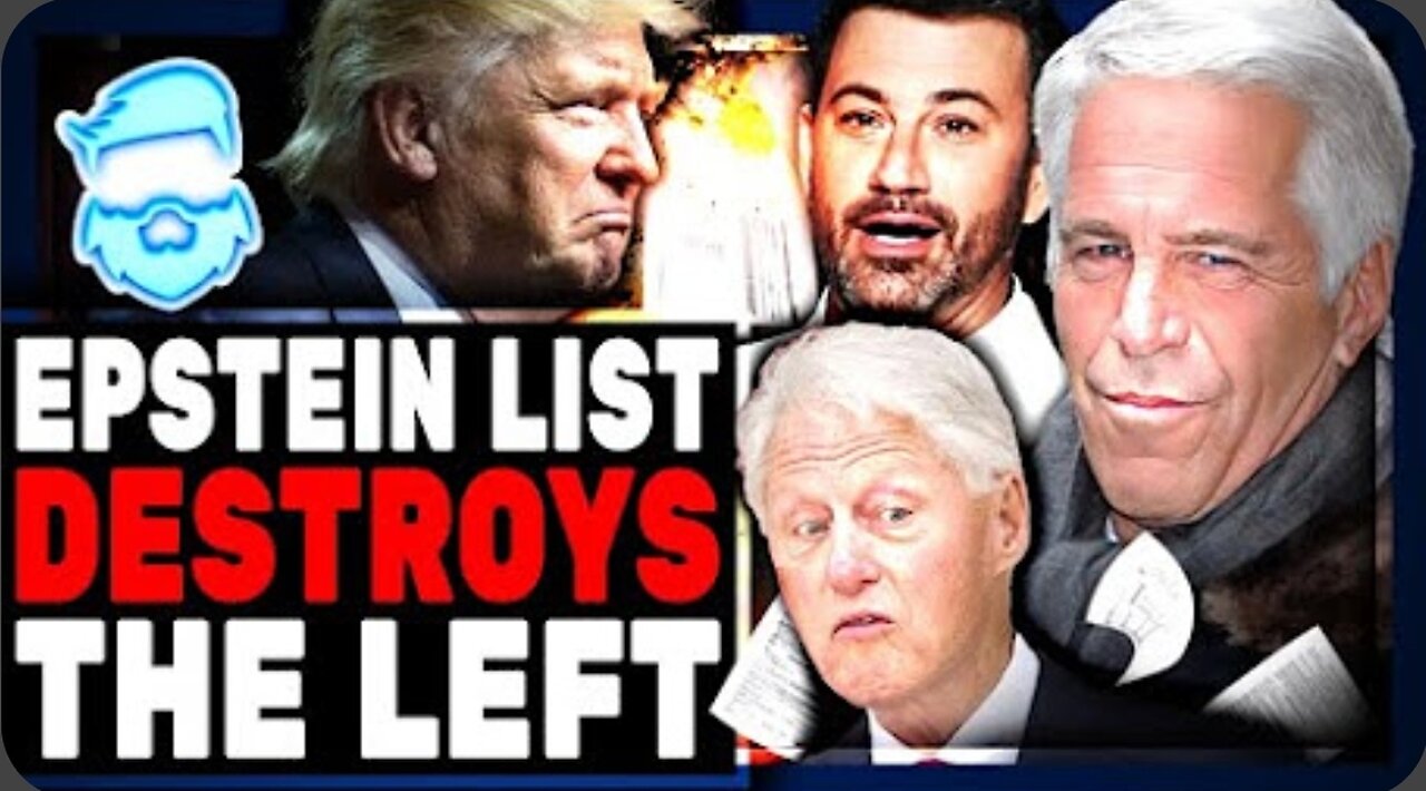 The Epstein Files BACKFIRES On WOKE Media They MELTDOWN Trump Is CLEARED Many More Names