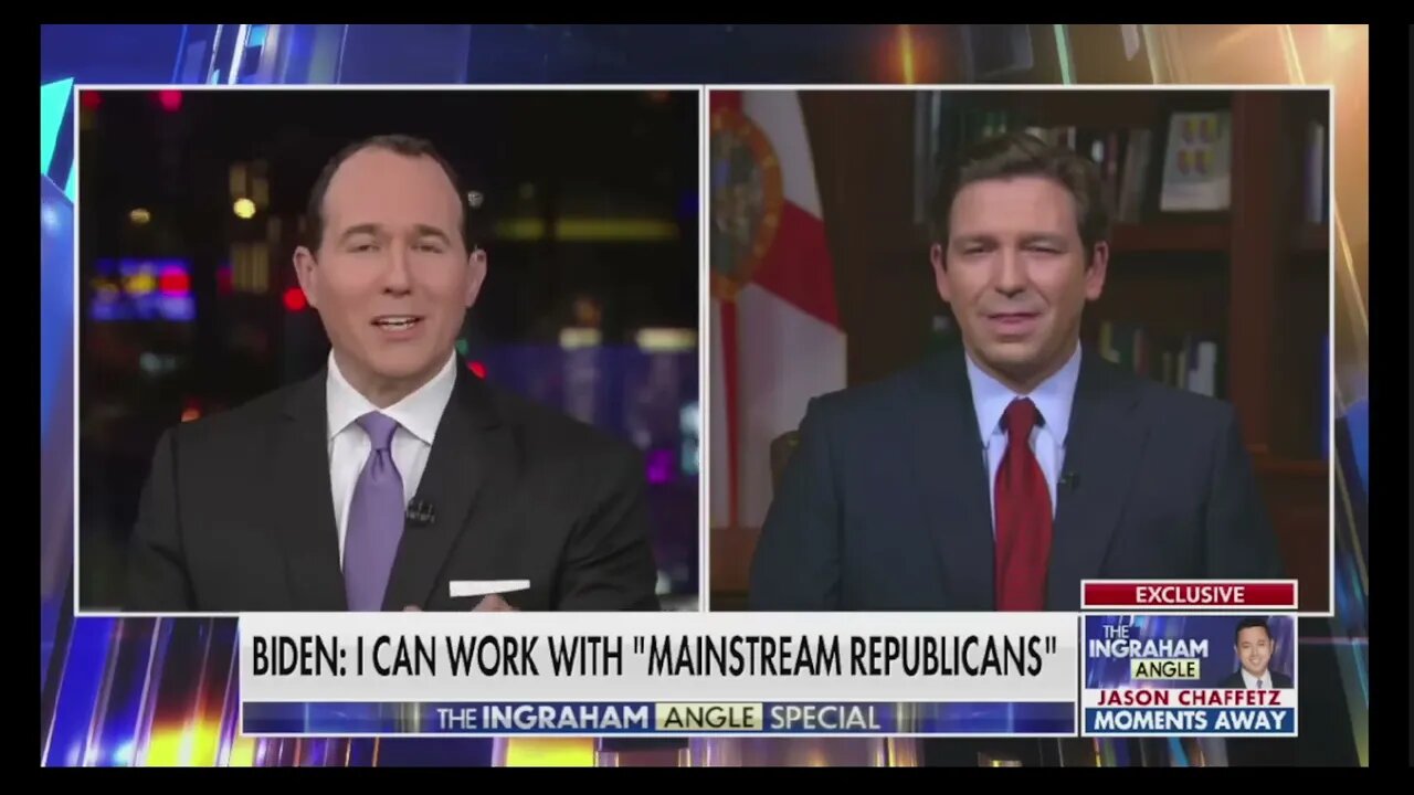 DeSantis Responds to OBiden's Speech