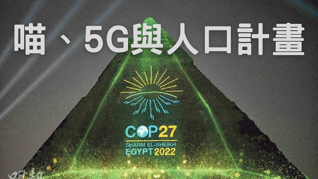 🔴喵喵大使陳淑芳心跳停止、喵5G蛇毒與人口計畫、70億降至10億？梨泰院與5G、COP27金字塔、日鞋內感應器、自律與自由、明後年金融風暴？喵晶片可排出？小孩身體檢查目的