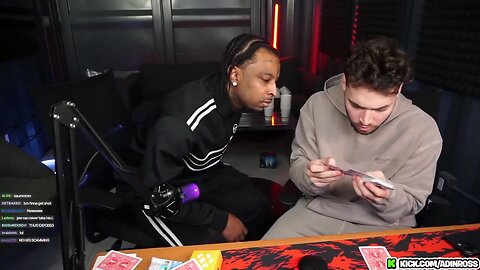 21 Savage Caught Cheating on Adin Ross During Live Card Game