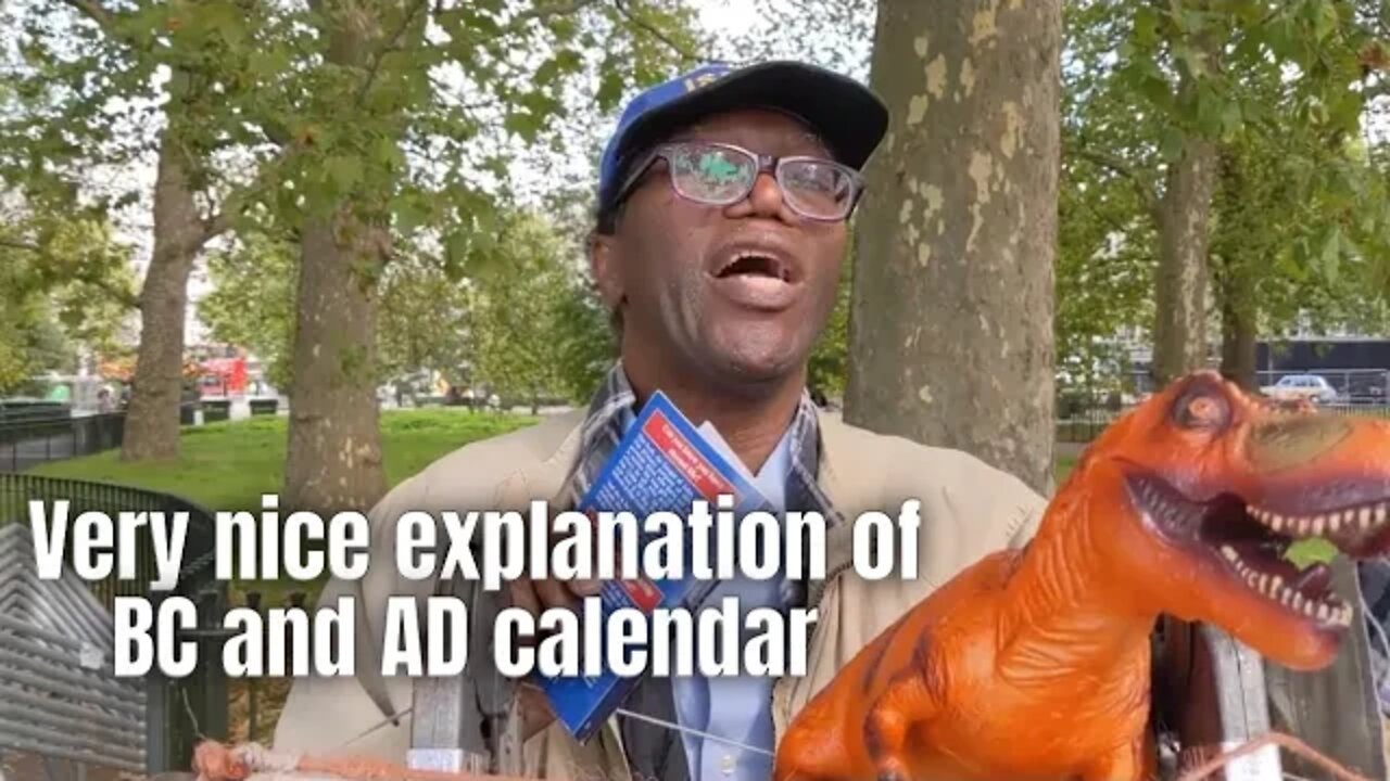 Very nice explanation of BC and AD calendar - must watch