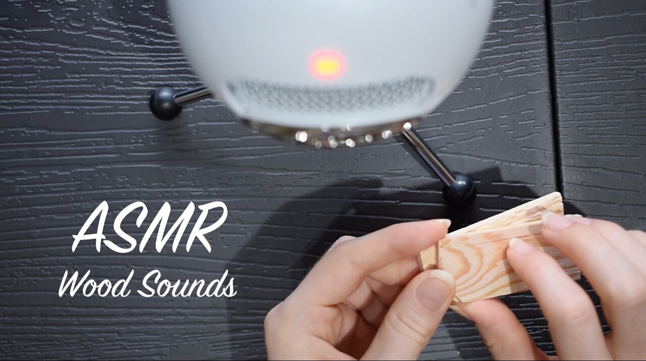ASMR Wood Triggers | Tapping, Scratching, Clinking | (No Talking)