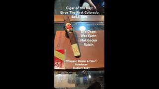 Eiroa The First 20 Years Colorado 6x54 Toro #Short #Shorts #CigarOfTheDay #CigarReview