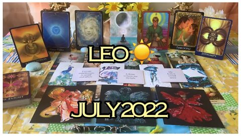 Leo ♌️ July “They Can’t Handle How Brightly You Shine! Closing this cycle brings great rewards!” 🦁