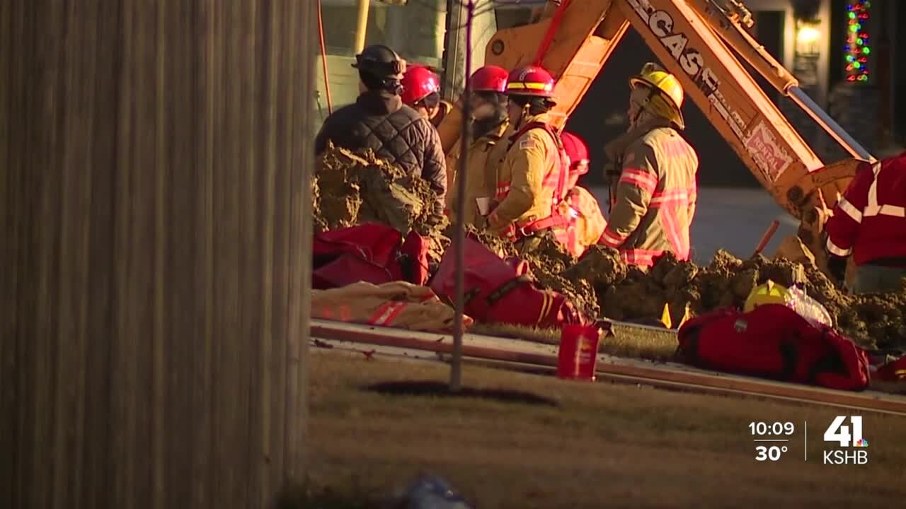 OSHA investigating after trench collapses in Grain Valley; body recovered