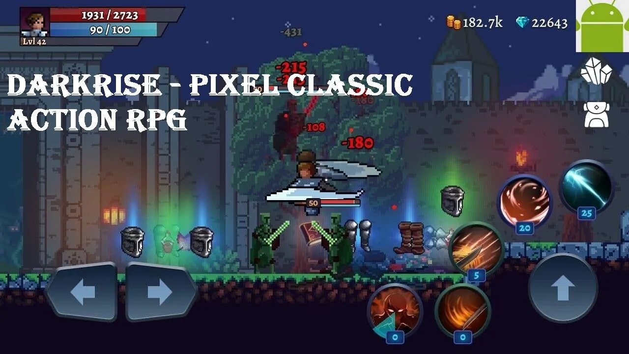 Darkrise - Pixel Classic Action RPG - for Android