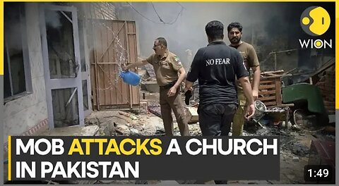 Church under attack in Faislabad