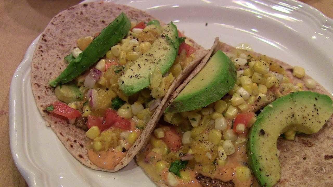 Fish Tacos with Corn Salsa - Help Larry Wolfe