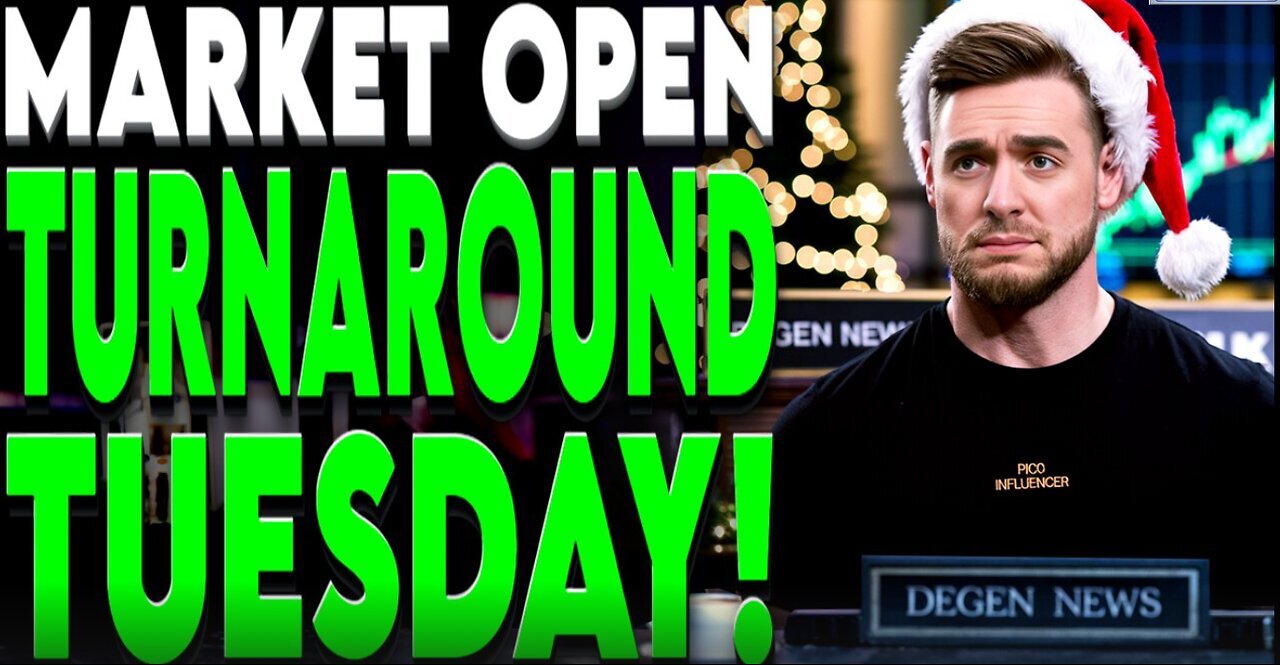 Turnaround Tuesday, Breaking News & Live Trading $1M -- The MK Show