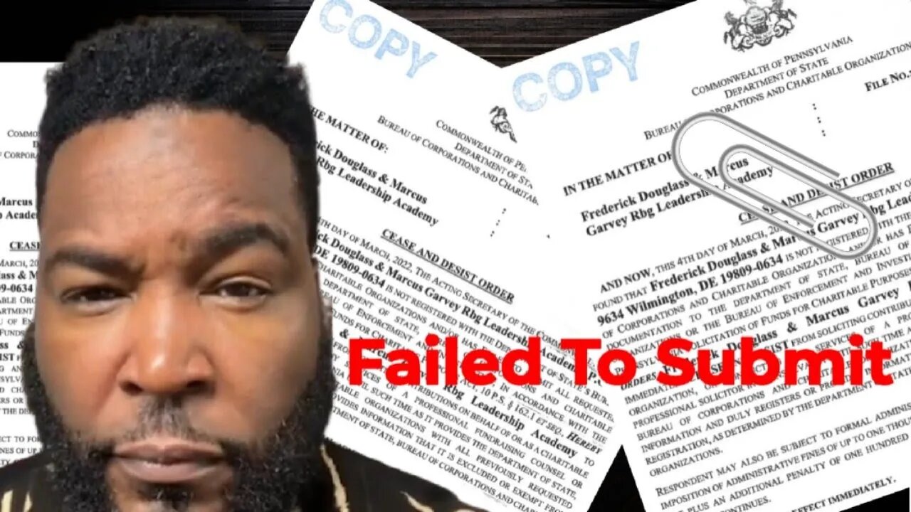 Umar Johnson Cease and Desist Order #UmarJohnson #reactionvideo #panafricanism