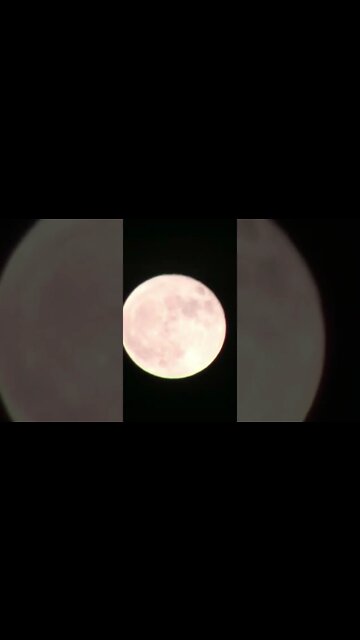 Strawberry Super Moon #Shorts 🌚