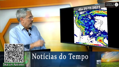 Chuvas abundantes em boa parte do território