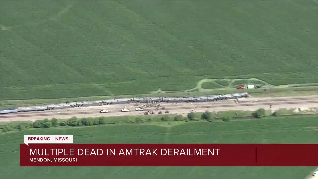 Multiple people dead in Amtrak derailment
