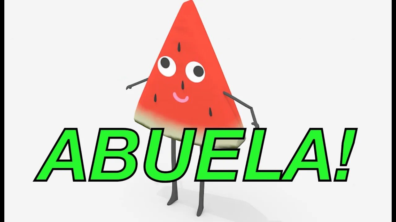 Happy Birthday ABUELA! - WATERMELON Birthday Song