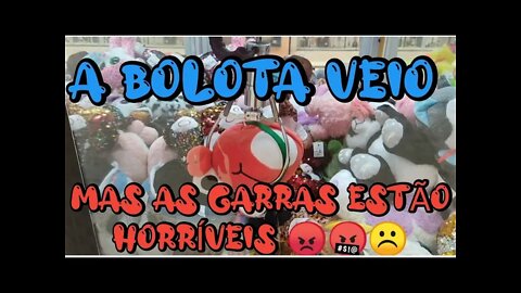 PEGUEI A BOLOTA CARANGUEJO 🦀, MAS A GARRA CONTINUA HORRÍVEL ☹️🤬😡