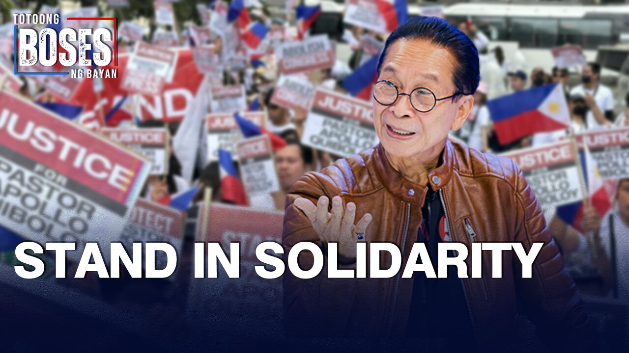 Stand in solidarity! Be part of the "Laban Kasama ang Bayan" Prayer Rally