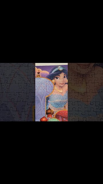 Next up! Jasmine! #aladdin #puzzle #jigsawpuzzle #disney #shorts