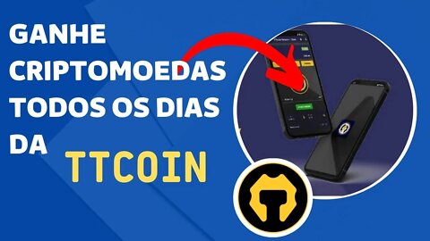 $ GANHE CRIPTOMOEDAS DA TTCOIN EM DOIS APLICATIVOS | TOKENS JÁ LISTADO $