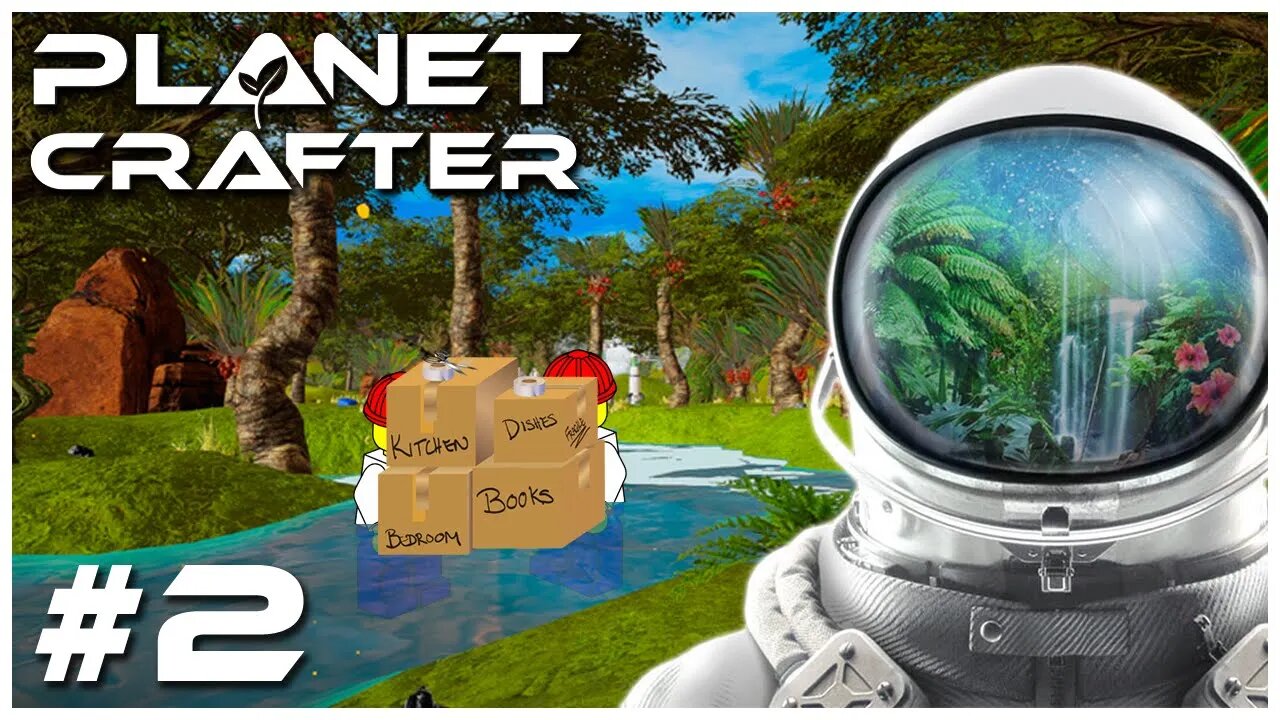 Going Deep! Getting Hot! Breathing Heavy! Snack Time! [The Planet Crafter]