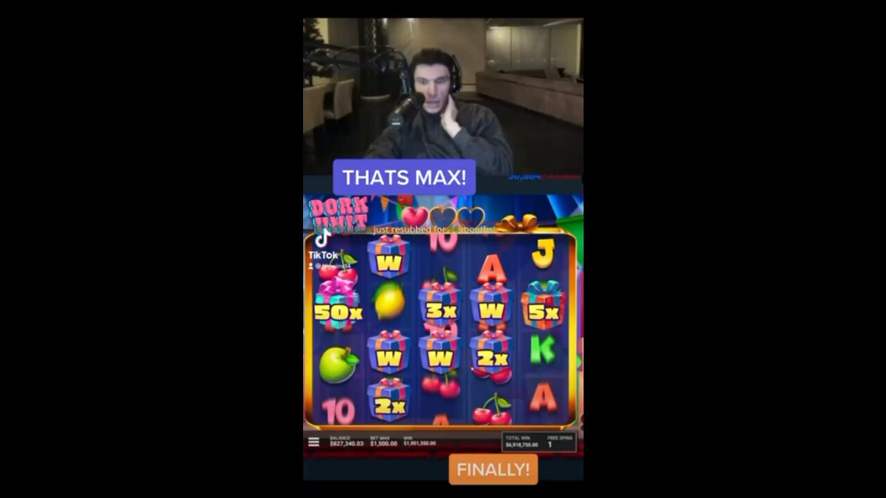 TRAINWRECK WINS MAX ON THIS SLOT MACHINE!