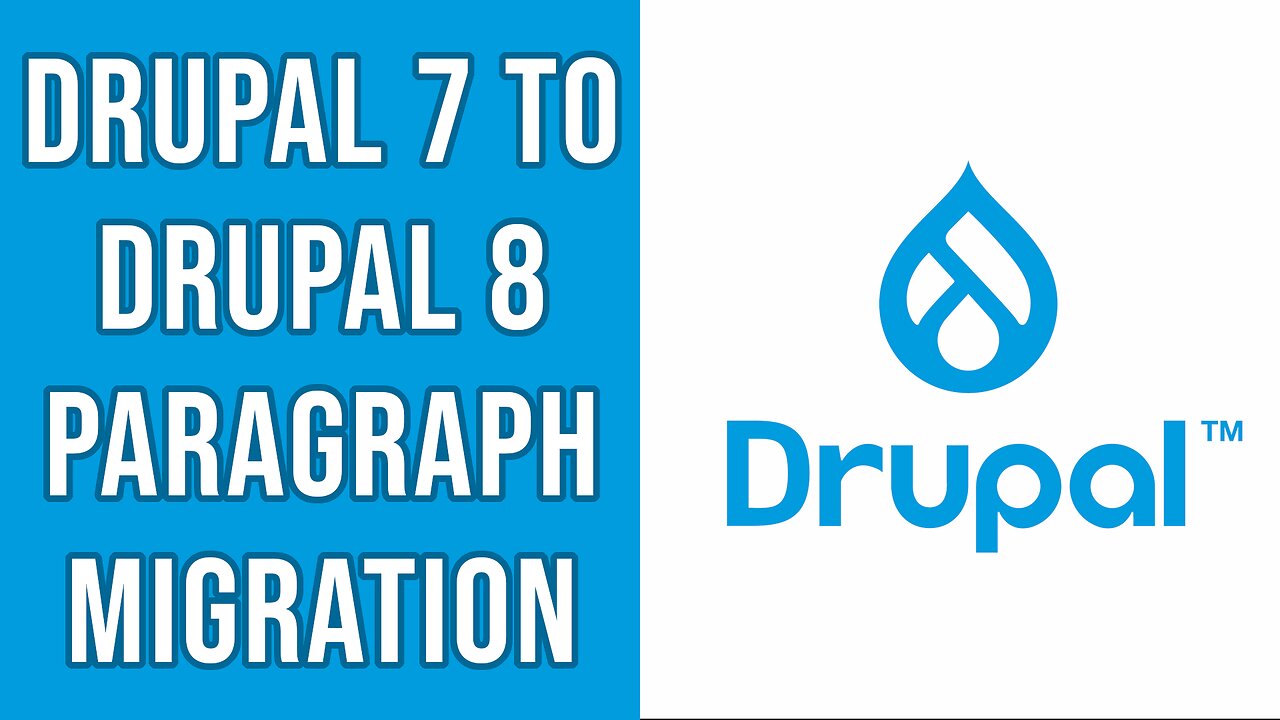 Drupal 7 to Drupal 8 Paragraph Migration