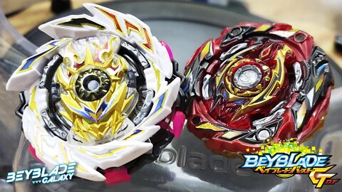 FIRST URANUS .Mb 2D vs WORLD SPRIGGAN .U' 2B - Beyblade Burst ベイブレードバースト