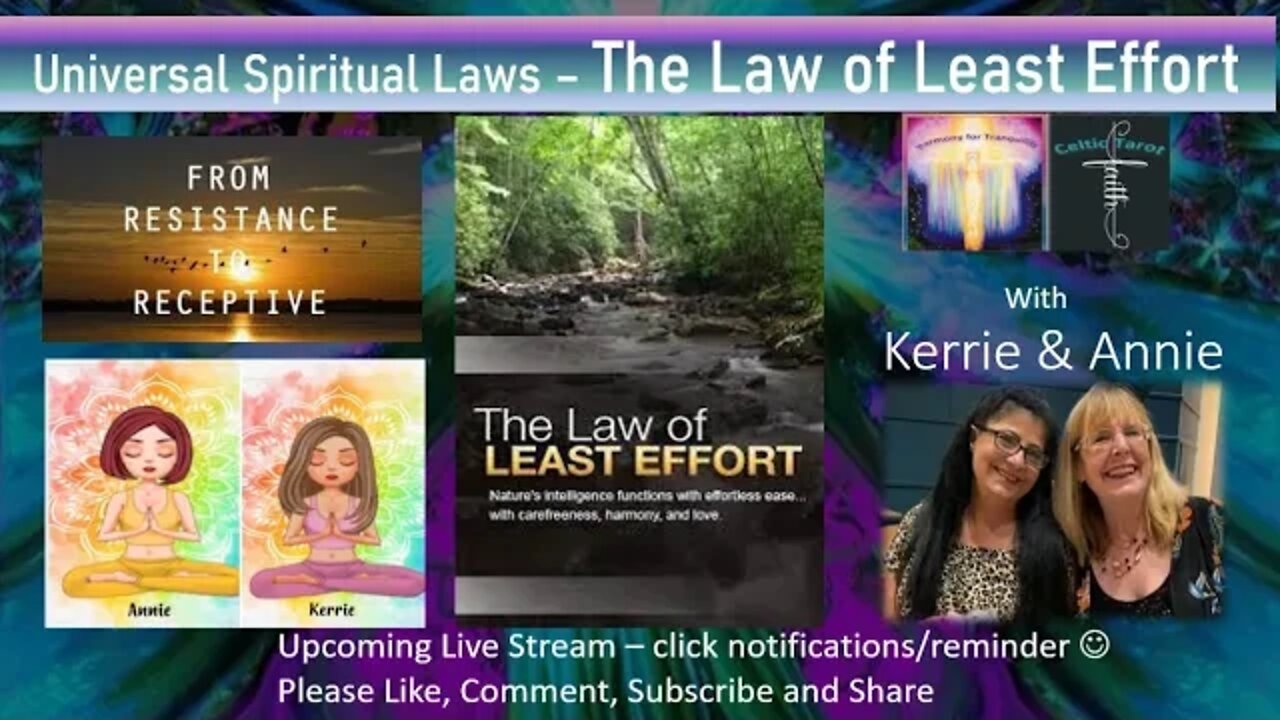 Explore the Law of Least Effort - with Annie and Kerrie