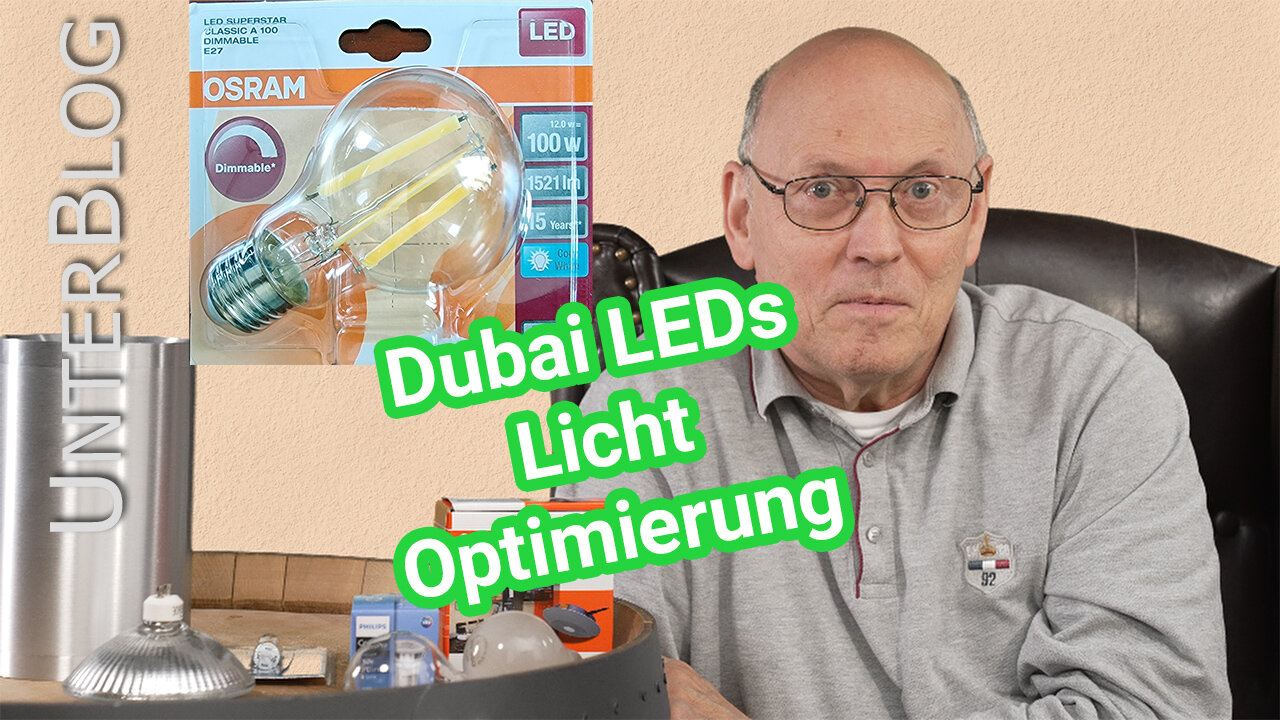 Skandal um LED-Licht - Dubai LED - Energieeffizienzklasse A oder F?