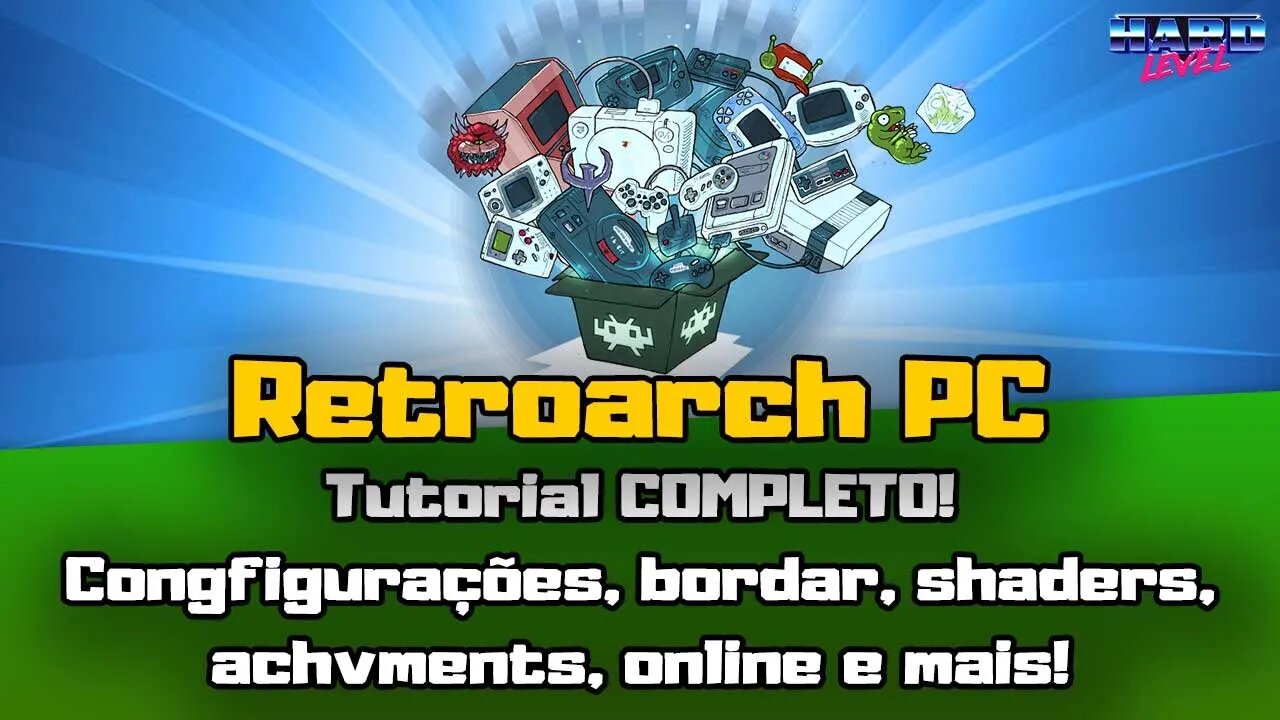 Tudo sobre Retroarch! Configuração completa, bordas, shaders, online achvments!