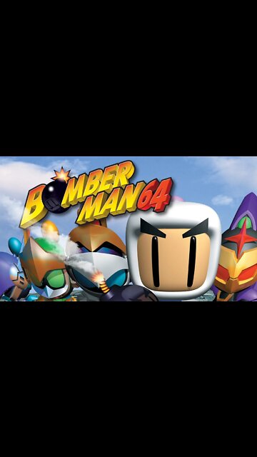 O melhor jogo do Bomberman em 3d - Bomberman 64 #shorts