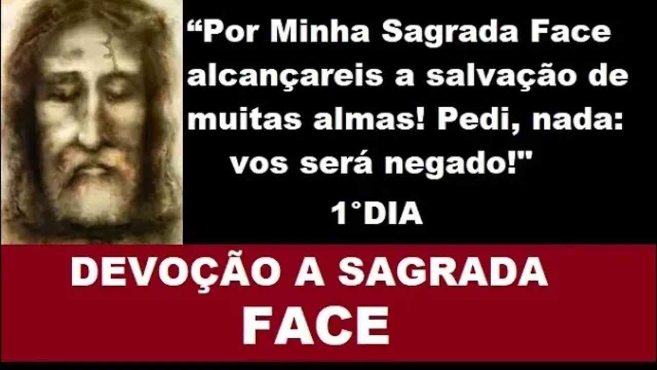 Devoção a Sagrada Face 22/02/2022