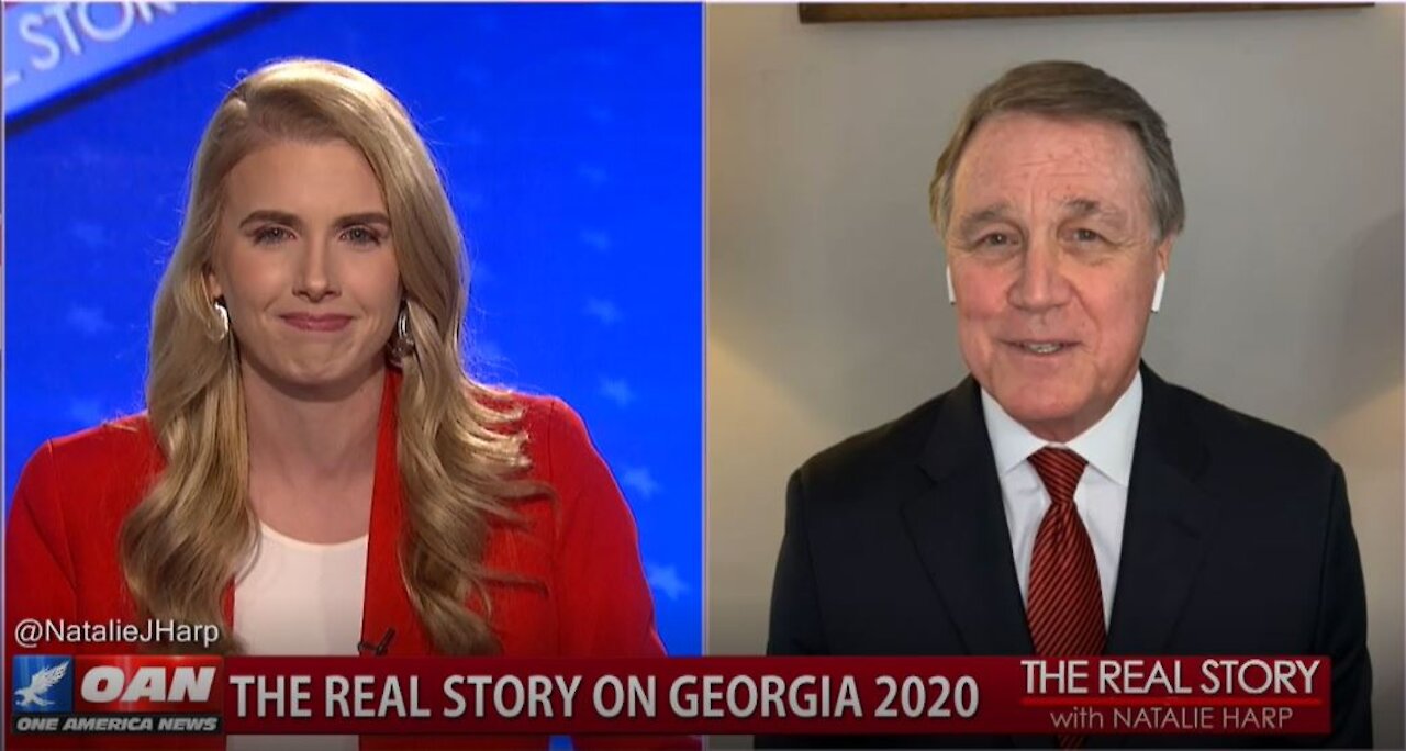 The Real Story - OAN Georgia Elections with David Perdue