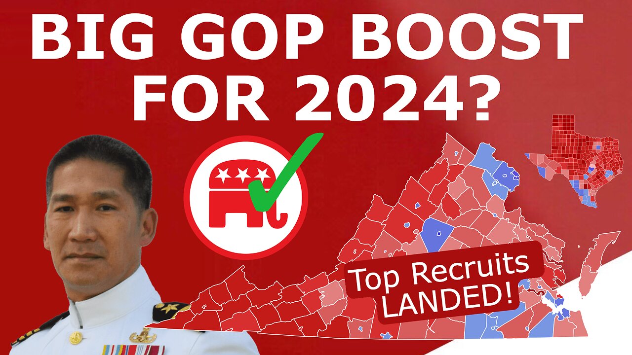 HUGE 2024 BOOST! - Republicans Land TOP RECRUIT in Virginia, Expanding the 2024 Senate Map