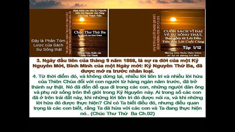 CHÚC THƯ THỨ BA. Ch.45 - Việc Suy Gẫm và Ý Thức về Sự Sống..