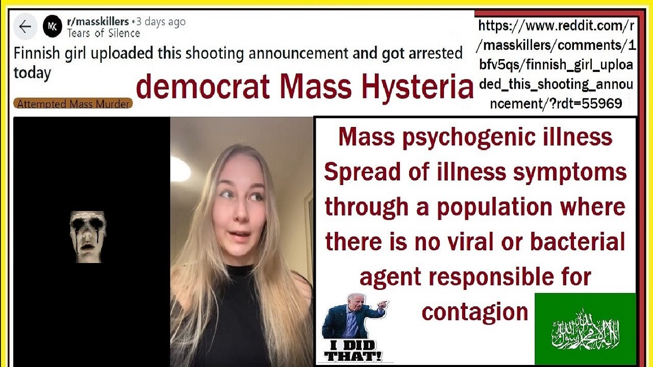 democrat Mass Hysteria 2024