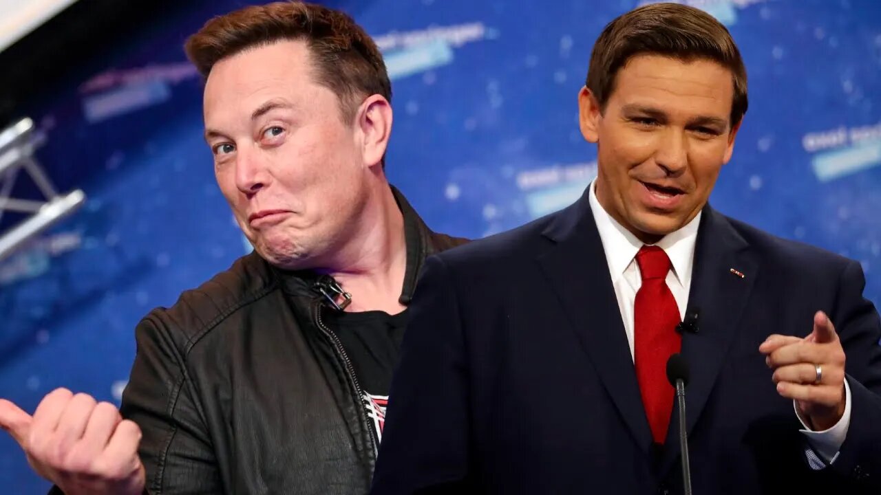 "They Can't Control Elon Musk!" DeSantis BLASTS Twitter For Propping Up "The Regime"