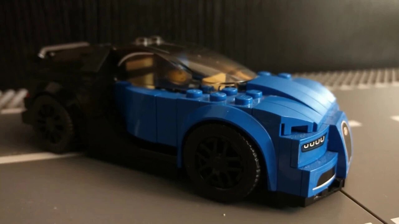 Bugatti Chiron - speed build and animation