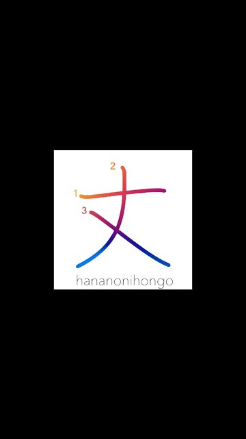 丈 - length/stature/all one has/only/merely - Learn how to write Japanese Kanji 丈 - hananonihongo.com