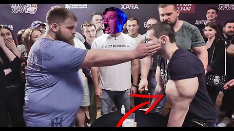 ¡CONCURSO DE BOFETADAS RUSO NIVEL SYNTHOL! | Vasily VS SYNTHOLMAN Power Slap Challange