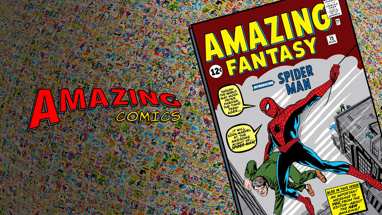 Amazing Fantasy 15 - The Origin of Spider-Man | Amazing Comics