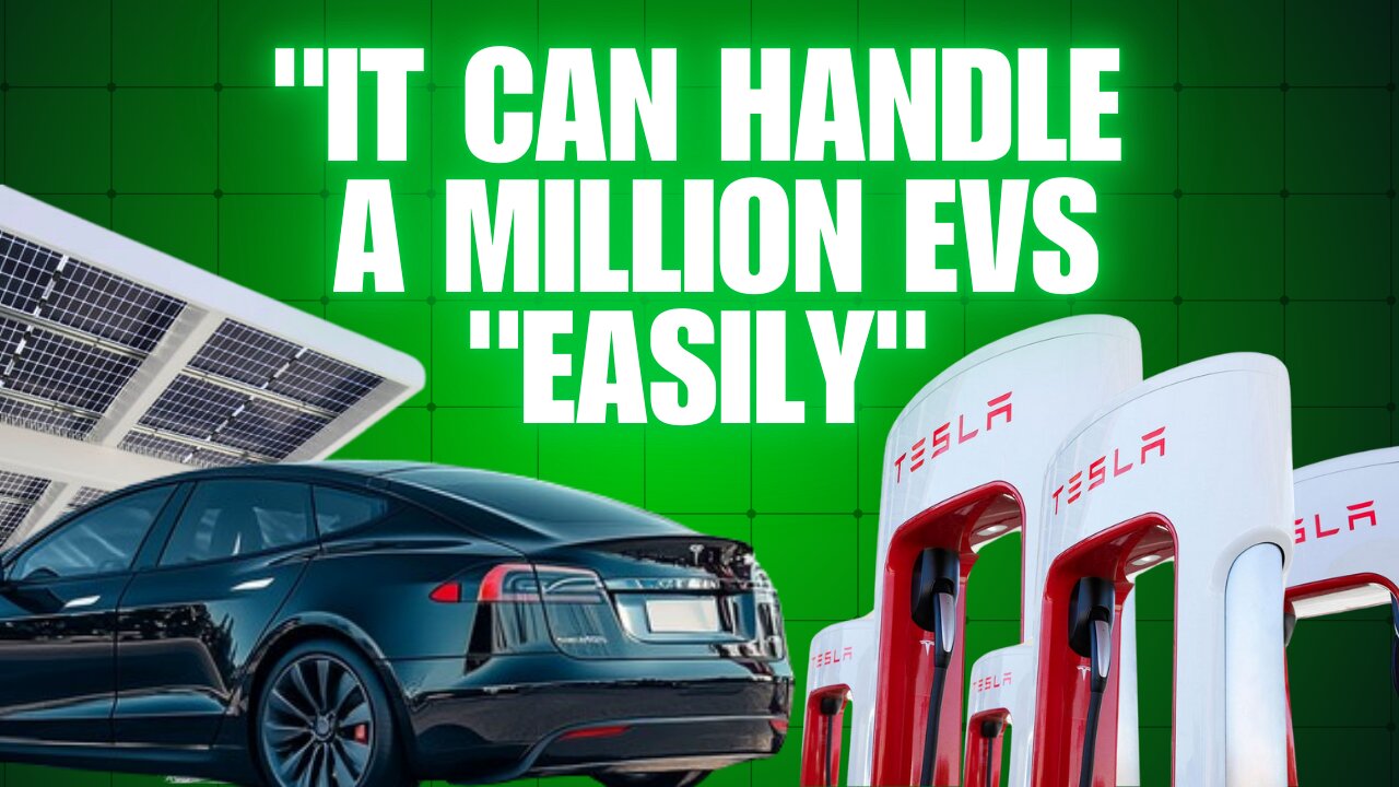 Tesla says one million EVs would HELP the grid by using our wasted solar