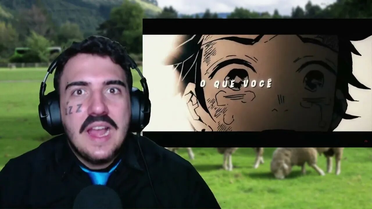 PASTOR REACT Terceira Lua | Akaza (Demon Slayer) | Teaga