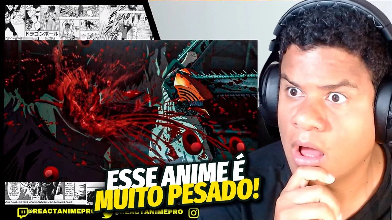 REAGINDO a NOVO TRAILER 2 Chainsaw Man - LEGENDADO PT-BR 🇧🇷 | React Anime Pro